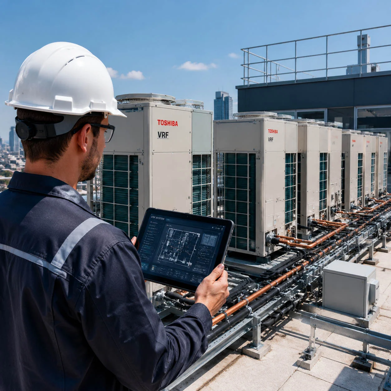 تصویر مرتبط با سرویس داکت اسپلیت و تعمیر VRF دایکین