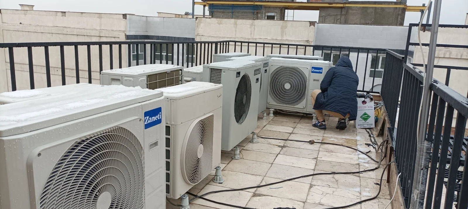 تصویر مرتبط با سرویس پیشگیرانه HVAC و سرویس دوره‌ای داکت اسپلیت