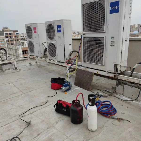 تصویر مرتبط با تست فشار نیتروژن و خطاهای رایج VRF