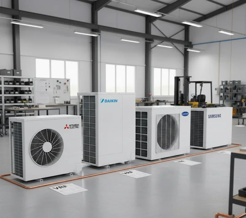 VRF برای کارخانه و سالن‌های صنعتی