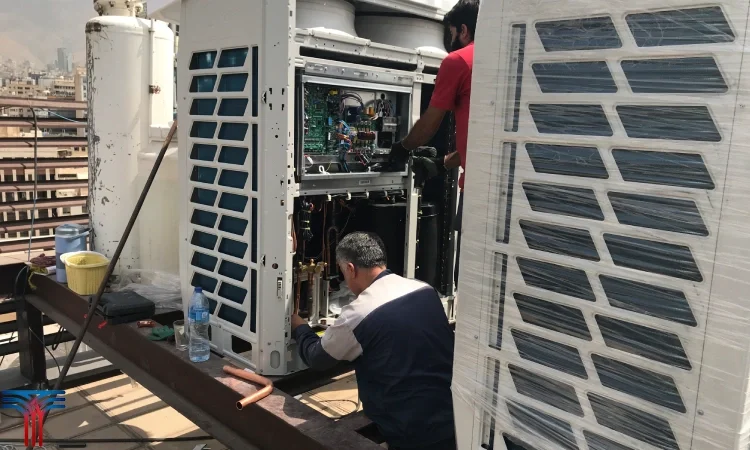 تصویر مرتبط با وکیوم سیستم VRF و خطای CH05 LG